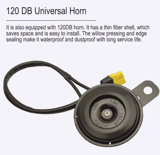 Baja Light + Horn Battery Powered (With Light and Horn Button)