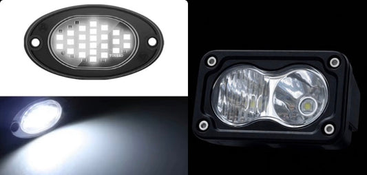 Light Bundle Baja and Rocklight Battery Powered (With 2 Switch’s)